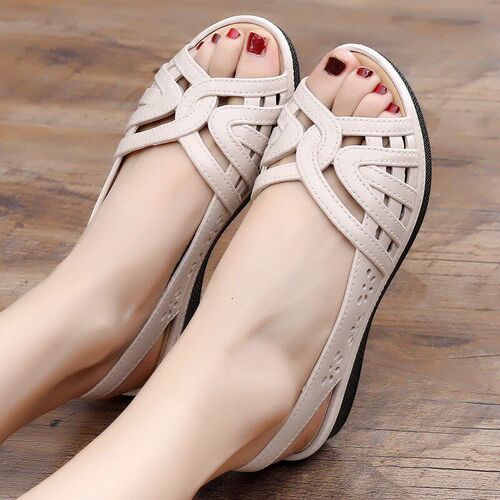 Summer Sandals for Women Fashionable Comfortable Flat Soft R