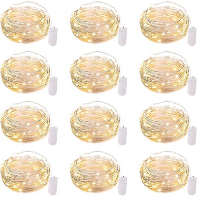 12Pack LED Fairy Lights,Christmas decorations String Lights