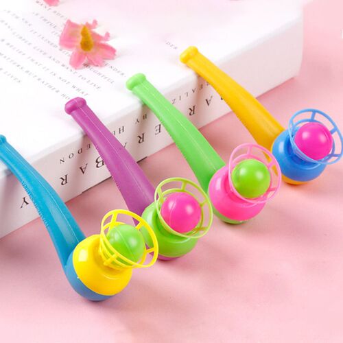 12PCS Childrens Toys Classic Plastic Whistle Windmill Festi