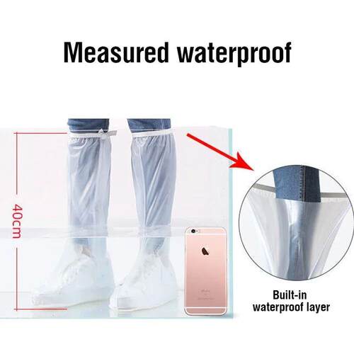 40CM Rainy Water Proof Shoes Tall Shoe Coveres Rain Waterpro