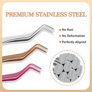 Lash Cluster Tweezers DIY Cluster Lashes Tweezers False Eyel