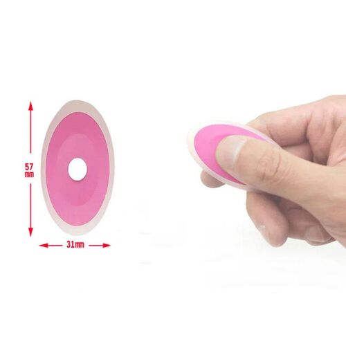 6Pcs/Set Erasable Gel Pen Special Rubber Color Oval Eraser f