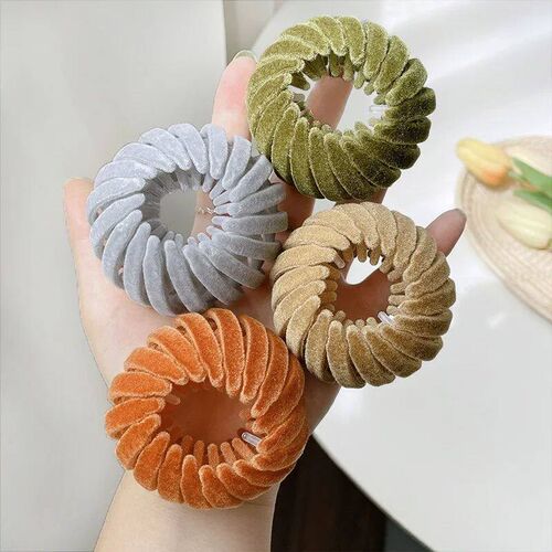 tail Hair Rings Clips Hair Clips Women Bird Nest Shaped Hair