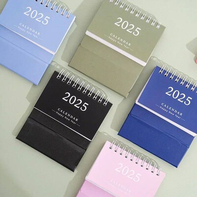 New 2025 Desk Calendar Yearly Monthly Daily Planner Time Man