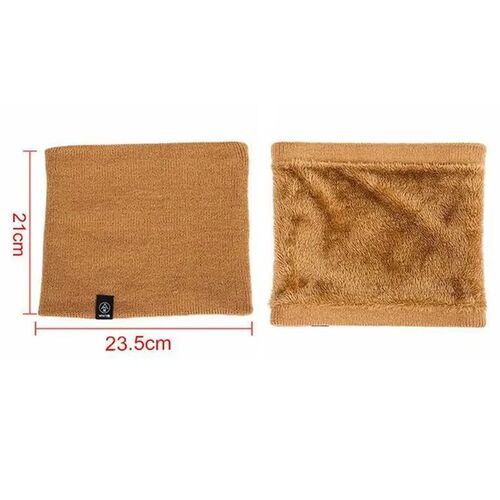 Fashion Soft Knitted Neck Warmer Sport Scarf Women Men Face