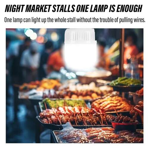 1-10pcs Outdoor High Power Portable LED Light Lanterns Charg