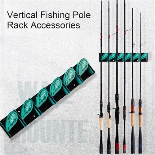 Sturdy Fishing Pole Rack Plastic Fishing Pole Holder