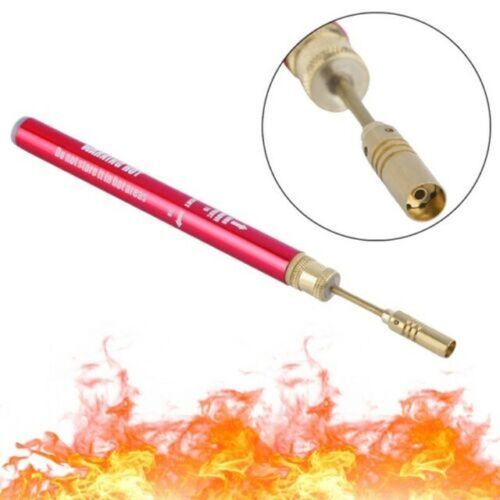 Mini Gas Blow Torch Soldering Iron Gun Butane Cordless Woole