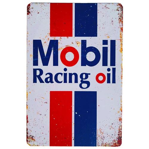 Shabby Chic Vintage Metal Tin Signs Gulf Esso Agip Man Cave