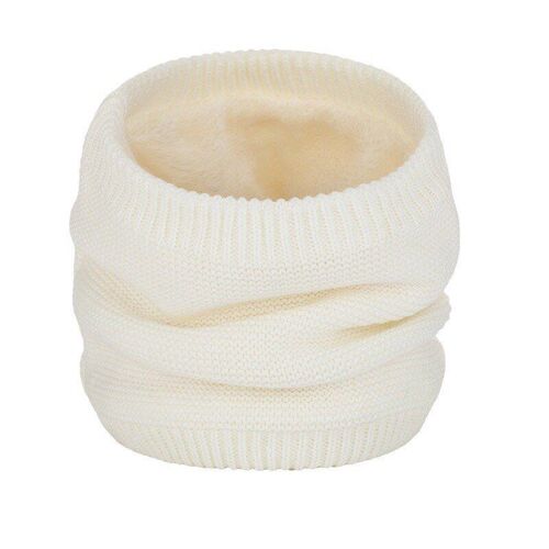 Warm Neck Warmer Winter Plus Velvet Thick Elastic Stripe Kni
