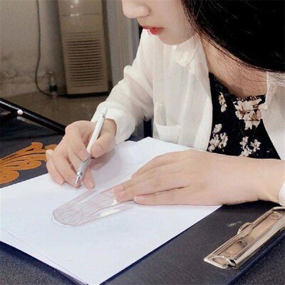 Body Design Clear Fashion Design Ruler Acrylic Construction