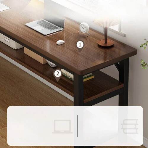Modern Compact Dining Table Study Desk Narrow Space Saving K