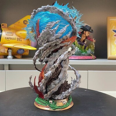 25cm Son Goku Dragon Ball Anime Figure Super Genki Bomb Lumi