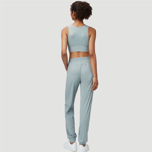 Two Pieces Workout Yoga Suit Women Solid Color Breathable