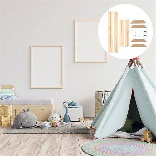 DIY Combination Solid Wood Photo Frame Home Wooden Picture