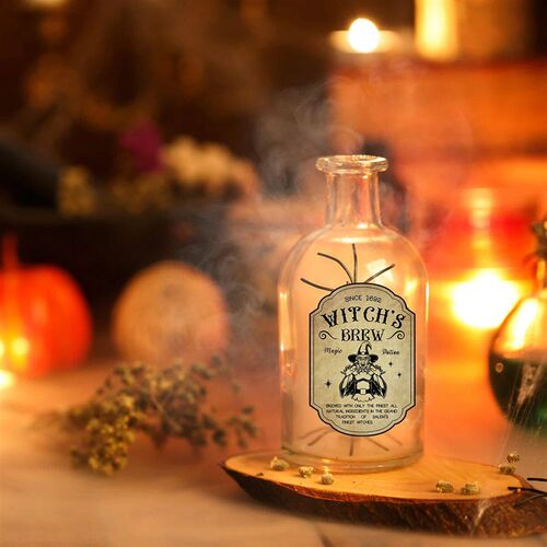 12/24pcs Halloween Retro Horror Gothic Wine Bottle Labels er