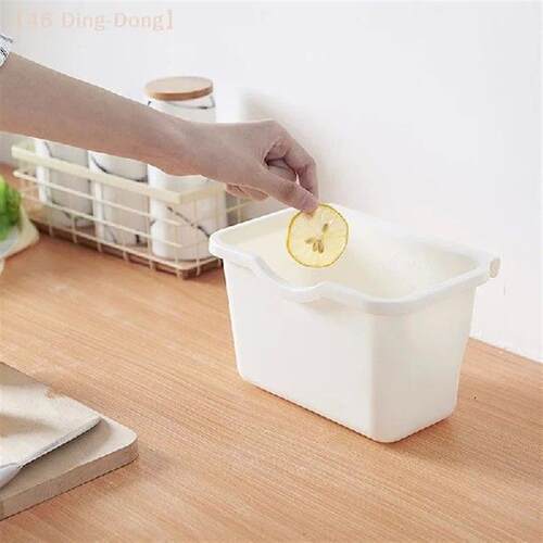 Home Kitchen Wall Mounted Trash Can Cabinet Door Square