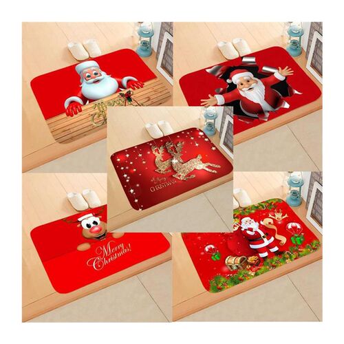 Christmas Door Mat Outdoor Carpet Merry Christmas Decoration