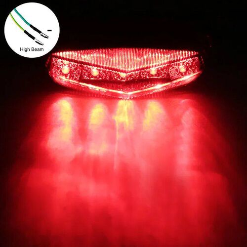 Motorcycle Tail LED Light Rear Fender Dirt Bike 12V Tailligh
