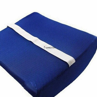 blue memory foam lumbar back support cushion pillow for home