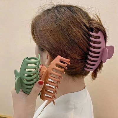 4PCS Hair Claw Clips 4 Inch Nonslip Large Crab Hairpins for