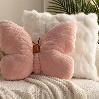 Butterfly Shaped Throw Pillow Stuffed Animal Stuff