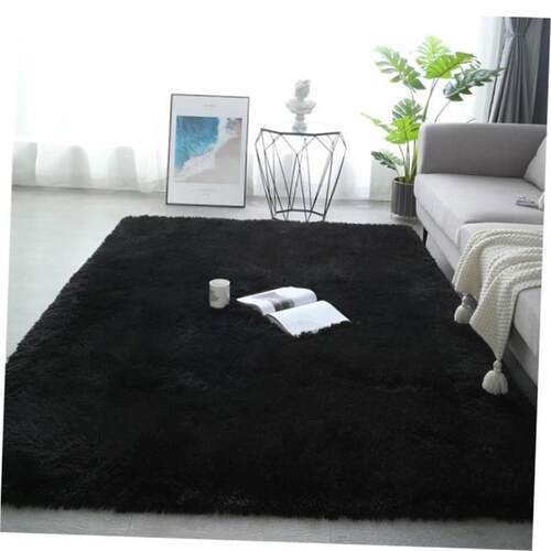 Plush Carpet Living Room Bedroom Fluffy Rug Floor Mat 地毯子