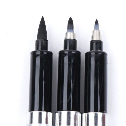 Calligraphy Brush Pen Soft Brush Felt Tips Pens Signature Dr