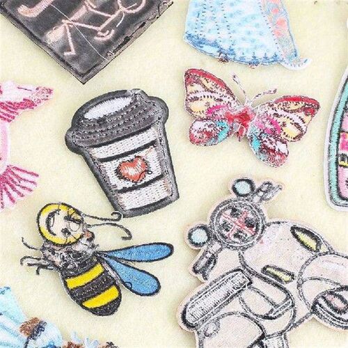 Cute Cartoon Patch Squirre Birds Clothes Decoration Badges