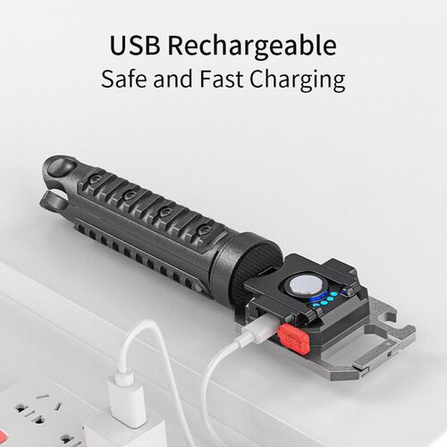 Mini COB work light strong light multifunctional keychain