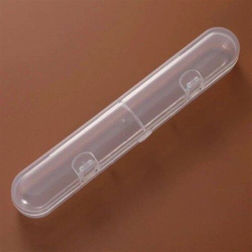 Transparent Plastic Storage Box Durable Feeding Spoon