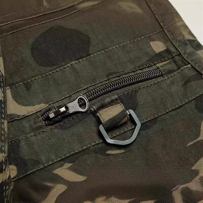 Mens 4 Wear Vest Military Camouflage Functional Fishing Hor