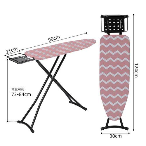 Foldable Ironing Board, Iron Board 7 Adjustable Heights