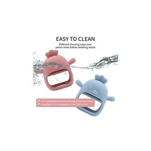 Teething silicone toy fall proof wrist teether Baby chew toy