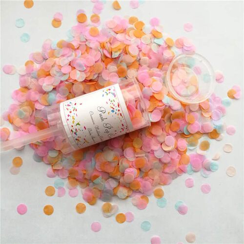 Push Pop Party Confetti Poppers for Wedding Happy Birthday F
