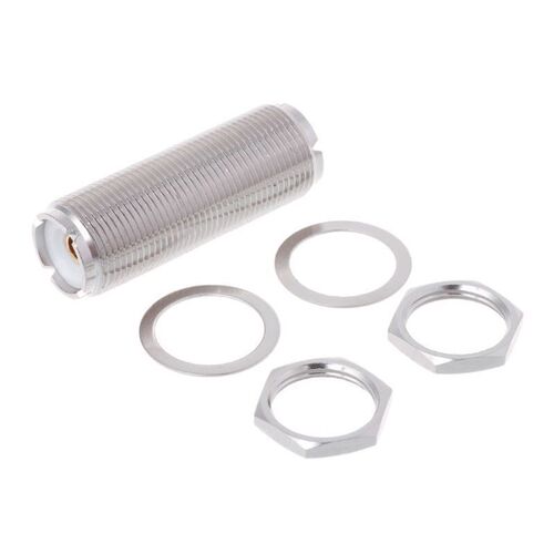 UHF SO239 Female To Female Jack Nut Bulkhead Panel Mount Ada