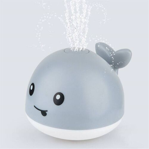 Baby Light Up Bath Tub Toys Whale Water Sprinkler Pool Toys