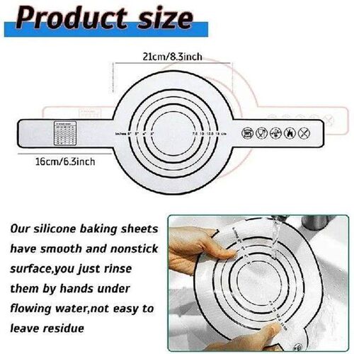 1Pcs Silicone Baking Mat For Dutch Oven Bread Baking