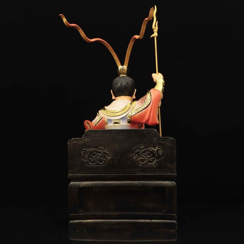 哪吒 三太子树脂像 中坛元帅1寸七彩坐太子雕像家用桌面中式摆件,家居饰品,装饰摆件,淘宝优惠券,粉丝福利购,淘宝优惠卷