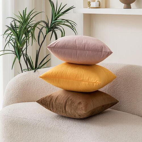 Throw pillow sofa back cushion cover velvet Pillow case