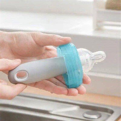 Water Bottles Cleaning Brushes 2in1 Round Bottle Scrub