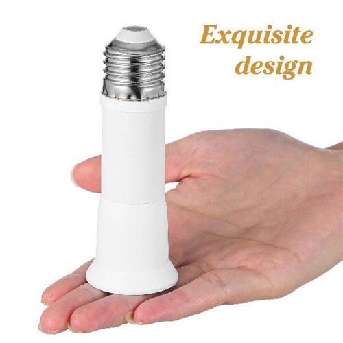 2 Pcs E27 Retractable Lamp Bulb Socket Adapter 360 Degrees