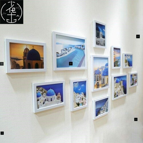 11pcs/Lot Wooden Multi Photo Frame Picture Frames Wall Hang