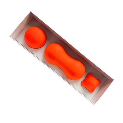 Silicone Fascia Ball Set Yoga Massage Balls Peanut-shaped Ba