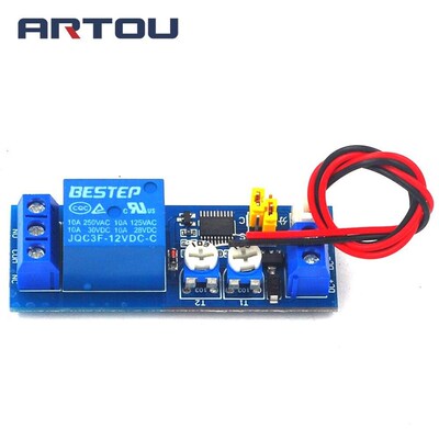 DC 5V 12V 24V Infinite Cycle Delay Timing Time Relay Timer C