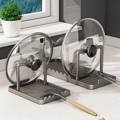 kitchen accessories.Pot cover frame.Shelf.Drainage.Storage a