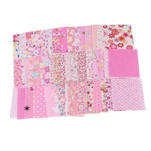50Pcs 10x10cm Square Patchwork Mixed Style Sewing Material