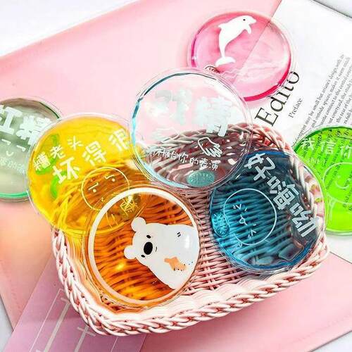 Cartoon Round Hand Warmer Portable Instant Heat Pad Outdoor
