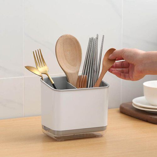 Spoon Fork Chopstick Storage Holder Box Kitchen Drain Rack