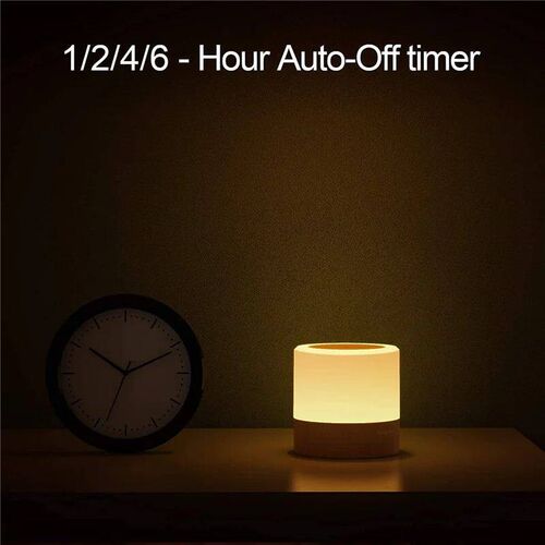 13 Color Remote Control Night Light USB Rechargeable Touch L
